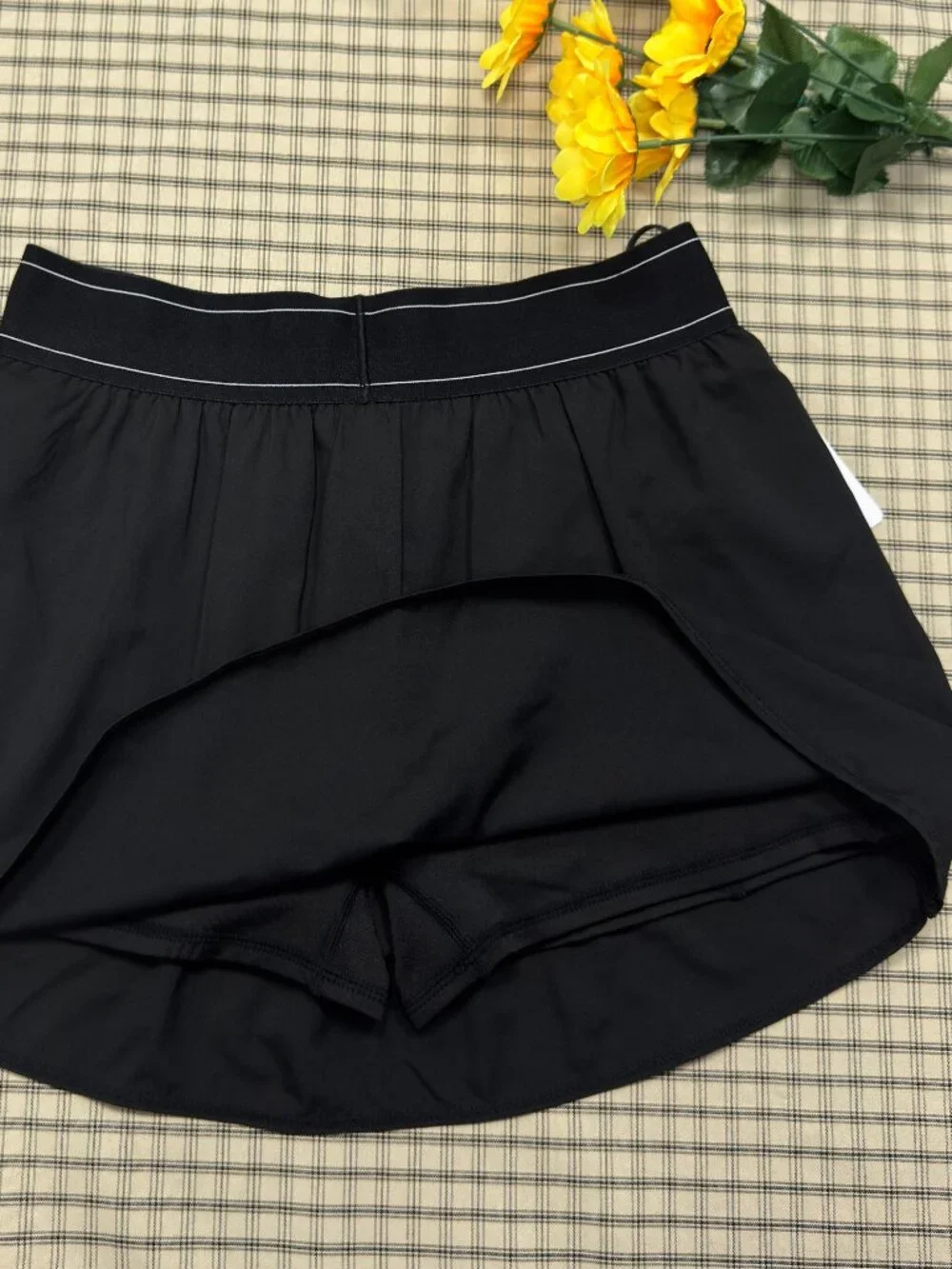 NWT🎹Alo Yoga Match Point Tennis Skirt Black⛱️